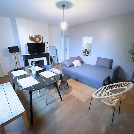 Apartment Le Champetre I Face Gare I Parking I Cozy & Familial I Rentimmo Troyes