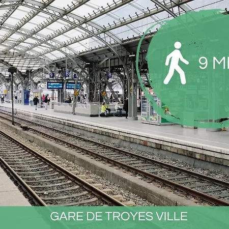 Le Champetre I Face Gare I Parking I Cozy & Familial I Rentimmo Apartment