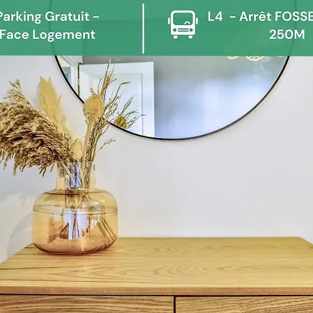 Apartment Le Champetre I Face Gare I Parking I Cozy & Familial I Rentimmo Troyes